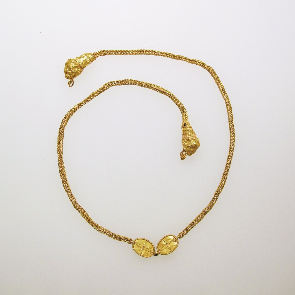 Gold-Tone Layered Chain